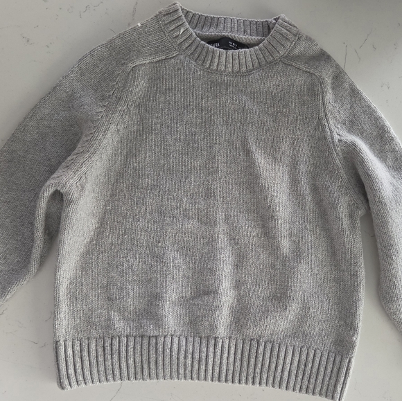 Zara Other - Zara Light Gray Kids Sweater